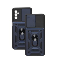 Чохол для Samsung Galaxy M52 (M526) Serge Ring Armor ударостійкий синій