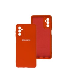 Чохол Samsung Galaxy M52 (M526) Silicone Full camera червоний