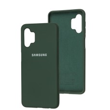 Чохол Samsung Galaxy M52 (M526) Silicone Full зелений / dark green