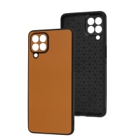 Чохол Samsung Galaxy M53 (M536) Classic leather case orange