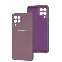 Чохол для Samsung Galaxy M53 (M536) Full camera лавандовий