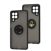 Чохол Samsung Galaxy M53 (M536) LikGus Edging Ring чорний