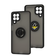 Чохол Samsung Galaxy M53 (M536) LikGus Edging Ring чорний