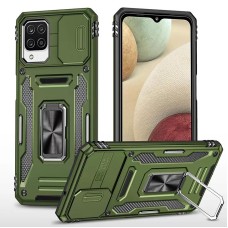 Чохол Samsung Galaxy M53 (M536) Camshield Army Ring оливковий / army green