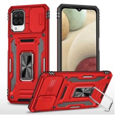 Чохол Samsung Galaxy M53 (M536) Camshield Army Ring червоний