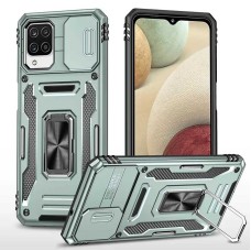 Чохол для Samsung Galaxy M53 (M536) Camshield Army Ring зелений / light green