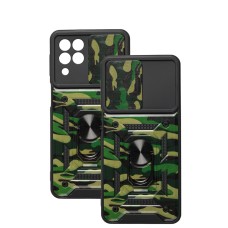 Чохол для Samsung Galaxy M53 (M536) Serge Ring Armor ударостійкий army green