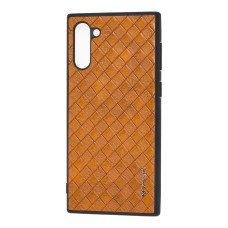Чехол для Samsung Galaxy Note 10 (N970) Vorson Braided коричневый