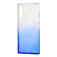 Чохол Samsung Galaxy Note 10 (N970) Gradient Design біло-блакитний
