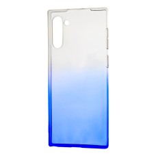 Чохол Samsung Galaxy Note 10 (N970) Gradient Design біло-блакитний