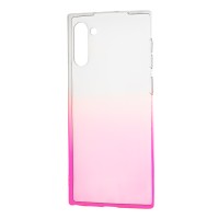 Чохол Samsung Galaxy Note 10 (N970) Gradient Design рожево-білий