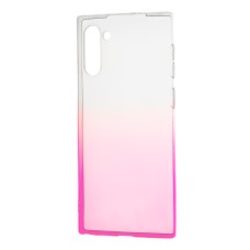 Чохол Samsung Galaxy Note 10 (N970) Gradient Design рожево-білий