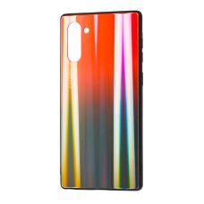 Чохол Samsung Galaxy Note 10 (N970) Gradient glass червоний