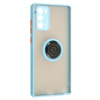 Чохол Samsung Galaxy Note 20 (N980) LikGus Edging Ring бірюзовий