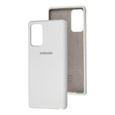 Чохол Samsung Galaxy Note 20 (N980) Silicone Full білий