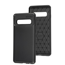 Чохол Samsung Galaxy S10 (G973) Ultimate Carbon чорний