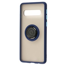 Чохол Samsung Galaxy S10 (G973) LikGus Edging Ring синій