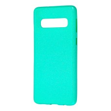 Чохол Samsung Galaxy S10 (G973) Shiny dust бірюзовий