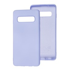 Чохол Samsung Galaxy S10 (G973) Wave colorful light purple