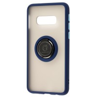 Чохол Samsung Galaxy S10e (G970) LikGus Edging Ring синій