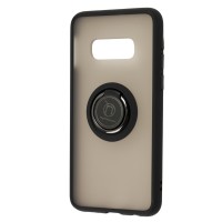 Чохол Samsung Galaxy S10e (G970) LikGus Edging Ring чорний