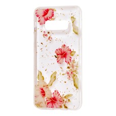 Чохол для Samsung Galaxy S10e (G970) Flowers Confetti "китайська троянда"
