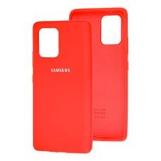 Чохол Samsung Galaxy S10 Lite (G770) Silicone Full червоний