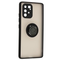Чохол Samsung Galaxy S10 Lite (G770) / A91 LikGus Edging Ring чорний
