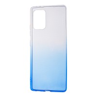 Чохол Samsung Galaxy S10 Lite (G770) Gradient Design біло-блакитний