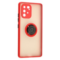 Чохол Samsung Galaxy S10 Lite (G770) / A91 LikGus Edging Ring червоний