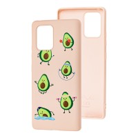 Чохол для Samsung Galaxy S10 Lite (G770) Wave Fancy sports avocado / pink sand