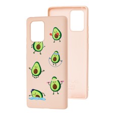 Чохол для Samsung Galaxy S10 Lite (G770) Wave Fancy sports avocado / pink sand