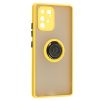 Чохол Samsung Galaxy S10 Lite (G770) / A91 LikGus Edging Ring жовтий