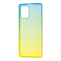 Чохол Samsung Galaxy S10 Lite (G770) Gradient Design жовто-зелений