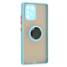Чохол Samsung Galaxy S10 Lite (G770) / A91 LikGus Edging Ring бірюзовий