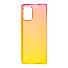 Чохол Samsung Galaxy S10 Lite (G770) Gradient Design жовто-червоний