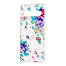Чохол Samsung Galaxy S10+ (G975) Flowers Confetti "квіти"