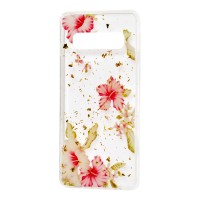 Чохол Samsung Galaxy S10+ (G975) Flowers Confetti "китайська троянда"