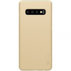Чохол Samsung Galaxy S10+ (G975) Nillkin Matte золотистий