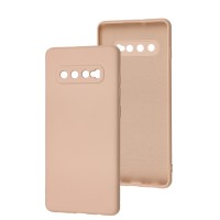Чохол Samsung Galaxy S10+ (G975) Wave Full colorful pink sand