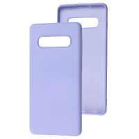 Чохол Samsung Galaxy S10+ (G975) Wave colorful light purple