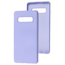 Чохол Samsung Galaxy S10+ (G975) Wave colorful light purple