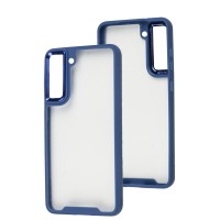 Чохол Samsung Galaxy S21 FE (G990) Wave Just blue