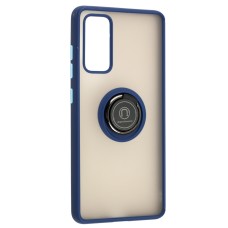 Чохол Samsung Galaxy S20 FE (G780) / S20 Lite LikGus Edging Ring синій