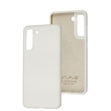 Чохол Samsung Galaxy S21 FE (G990) Wave Full white