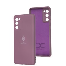 Чохол для Samsung Galaxy S20 FE (G780) Silicone Full Тризуб лавандовий