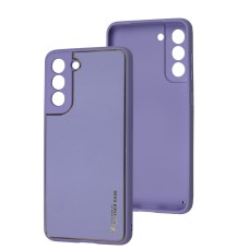 Чохол Samsung Galaxy S21 FE (G990) Leather Xshield dasheen