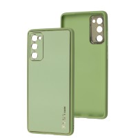 Чохол Samsung Galaxy S20 FE (G780) Leather Xshield pistachio