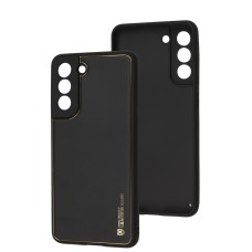 Чохол Samsung Galaxy S21 FE (G990) Leather Xshield black