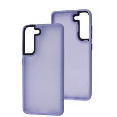 Чохол для Samsung Galaxy S21 FE (G990) Lyon Frosted purple